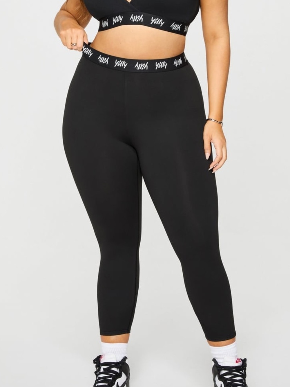 Yitty by Lizzo Major Label Shaping High Waist Logo Legging